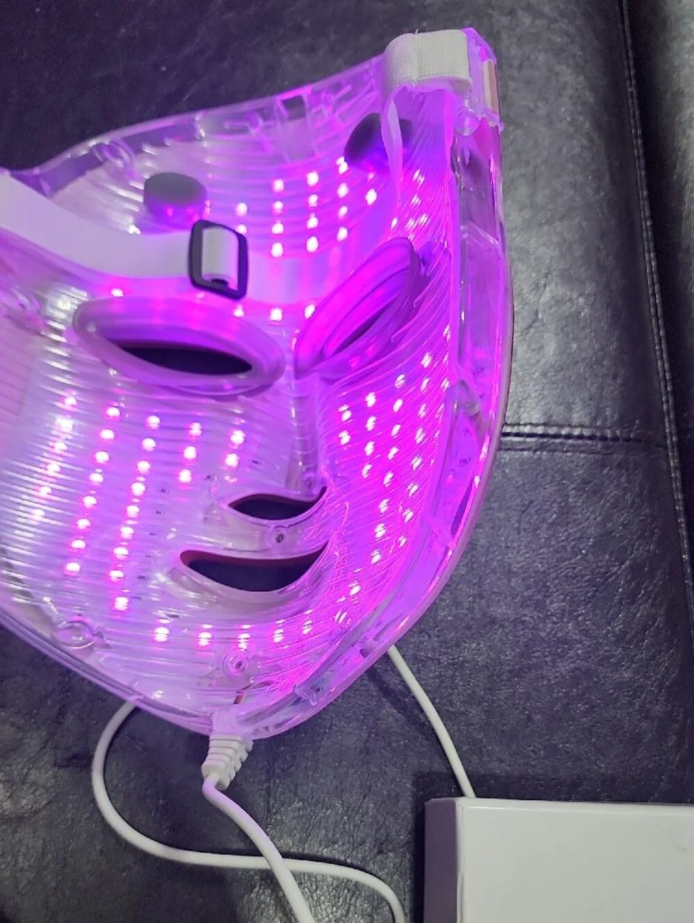 LED Facial Mask for Skin Rejuvenation - Rose Gold